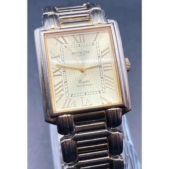 Miykon J2115 Quartz Mens Watch 30mm - New Battery - Wrist 6.5-6.75 WR - Picture 3 of 9